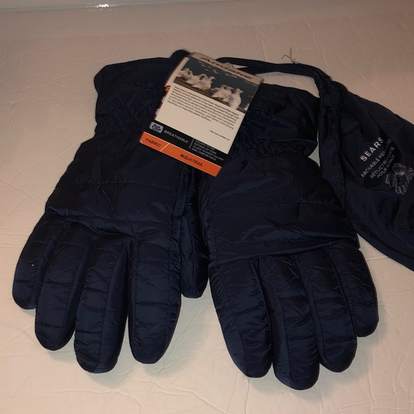 Andake 90% Duck Down Winter/Ski Gloves For Men - Picture 4 of 10